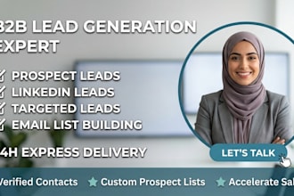 provide verified b2b lead generation, email list building