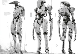 do professional robot logo