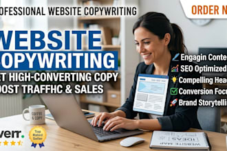 write SEO blog content and web copy