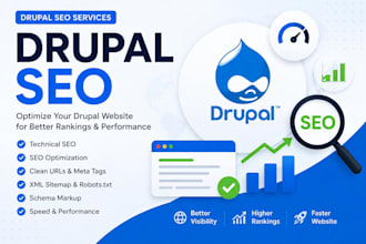 fix drupal technical SEO issues and improve site performance
