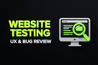do website testing and user experience review