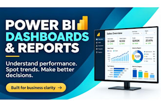 build interactive power bi dashboards and reports