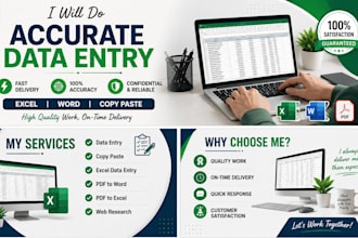 do data entry, typing and ms word formatting