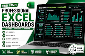 create professional microsoft excel dashboards and reports