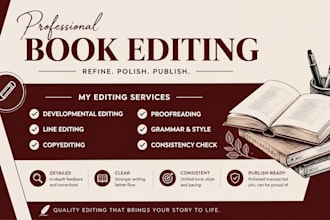 betaread and edit your fiction or non fiction manuscript