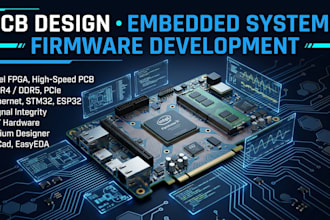 design intel cyclone arria stratix fpga pcb with ddr4 ddr5 pcie ethernet