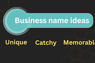 unique names catchy slogans