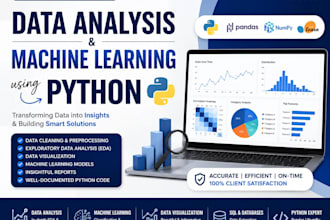 do data analysis and machine learning using python