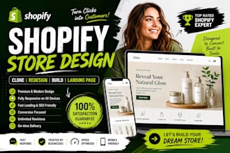 build clone redesign shopify website replo pagefly gempages landing page