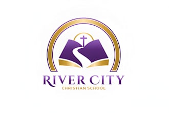 do modern creative religious, ministry, christian or catholic church logo design