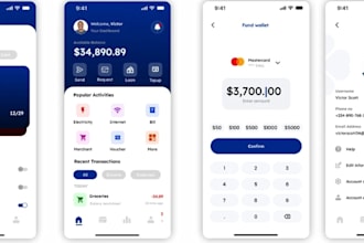 build online fintech app, exchange app, banking loan app and finance platform