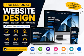 design custom websites for all type of businesses