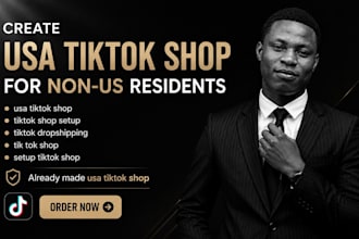 create usa tiktok shop setup tiktok shop usa tiktok shop for non usa resident