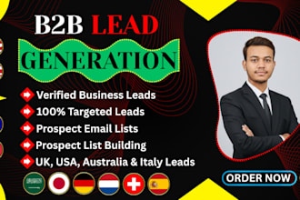 do USA UK italy australia b2b lead generation and geo targeted lead prospecting