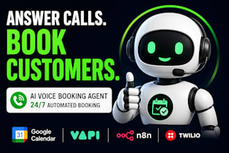 build an ai voice booking agent using vapi ai, n8n and calendar integration