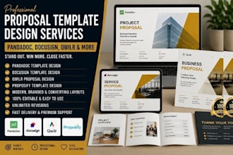 design and setup pandadoc docusign qwilr, better proposal proposify template