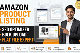 do amazon product listing with flat file