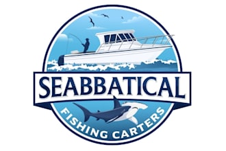 design modern boat yacht ship marine nautical logo for your brand