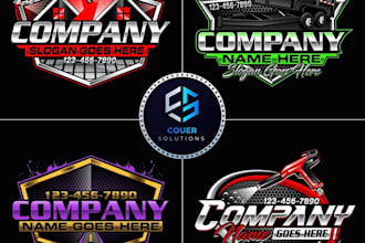 design eyecatching auto detailing, car wash, automotive logo