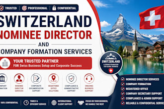 provide switzerland nominee director and company formation services