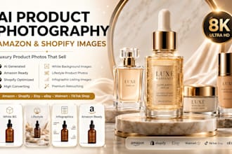 create ai product photography, amazon listing images, shopify product photos