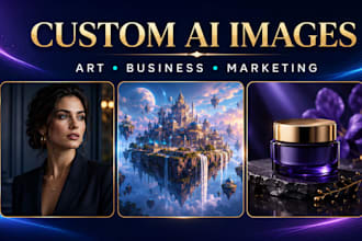create custom ai images for art business and marketing