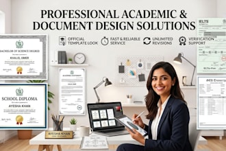 replicate any document, certificate, degree, ielts, school diploma, statement