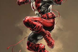 do a superhero comic