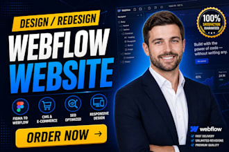 design develop webflow website figma to webflow webflow expert framer bug fix