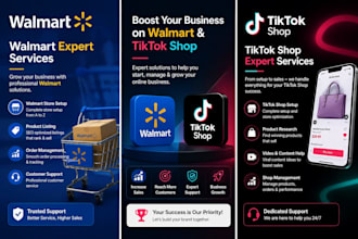 handle ebay store management and tiktok shop operations