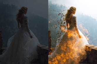 do photo manipulation, compositing