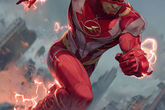 do a superhero comic