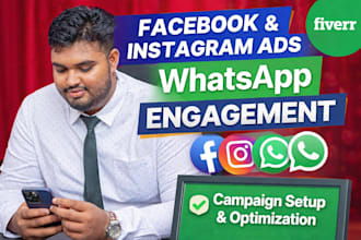 run meta ads for whatsapp engagement campaigns