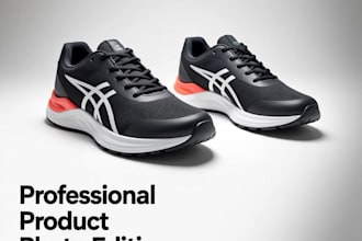 do product photo editing and ghost mannequin effect