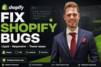 fix shopify bugs and responsive theme issues