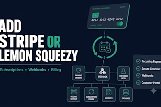 add stripe or lemon squeezy payments to your vibe coded app