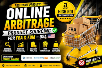 do amazon fba online arbitrage product sourcing for fba and fbm in USA