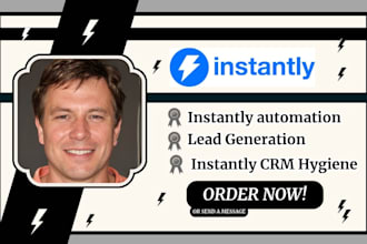 setup instantly ai lead generation instantiy ai automation CRM integration