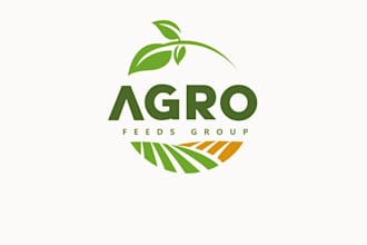 make awesome landscape, grass trimming and lawn care logo