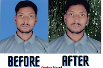 do realistic photo background replacement or removal