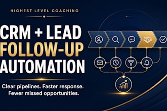 set up your CRM and automated lead follow up system