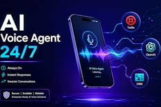 develop a custom ai voice calling agent or a chatbot assistant for you