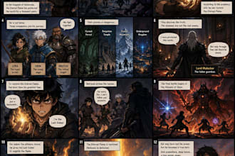 comic book illustration with comic book illustrator
