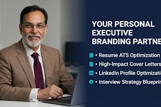 write professional ats resume writing service, CV, and linkedin optimization