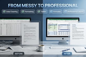 do fast and accurate data entry and ms office tasks