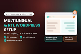 setup wpml wordpress multilingual website and bilingual translation