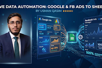 automate live google and facebook ads data to sheets via a script