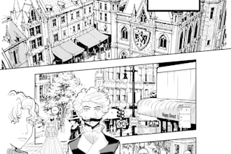 create custom manga and comic illustrations