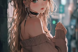 create a anime character
