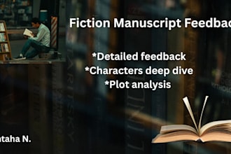 review your novel or manuscript